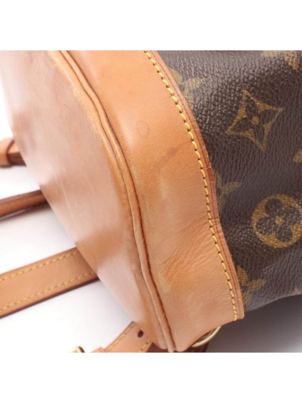 ★SOLD★ Louis Vuitton Backpack Montsouris MM Canvas Leather - Picture 8 of 12
